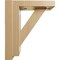 Ekena Millwork 2 1/2"W x 6 1/4"D x 7 1/2"H Traditional Shelf Bracket, Cherry BKT02X06X07TRCH - alternate 3